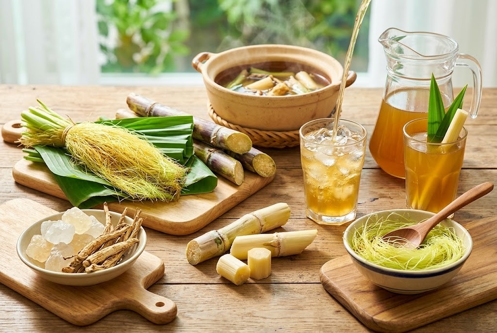 C&aacute;ch L&agrave;m Nước R&acirc;u Ng&ocirc; M&iacute;a Lau M&atilde; Đề Thanh Nhiệt M&aacute;t Gan Ng&agrave;y H&egrave;