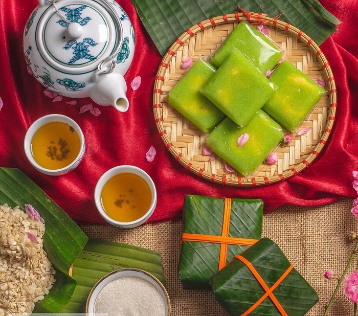 Cốm l&agrave;ng v&ograve;ng - thơm hương m&ugrave;a thu H&agrave; Nội