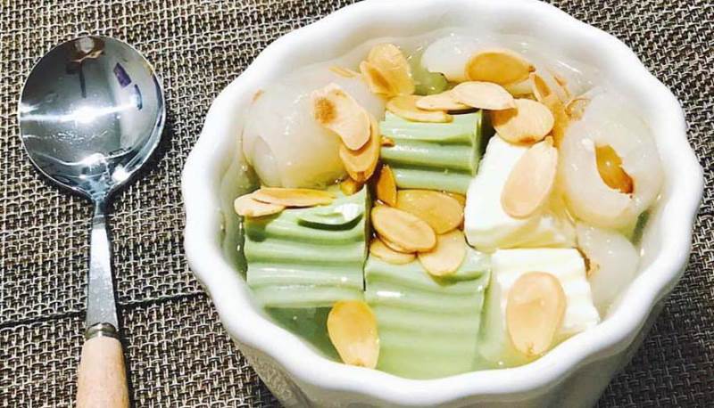 Các thành phần chính của chè khúc bạch chuẩn vị