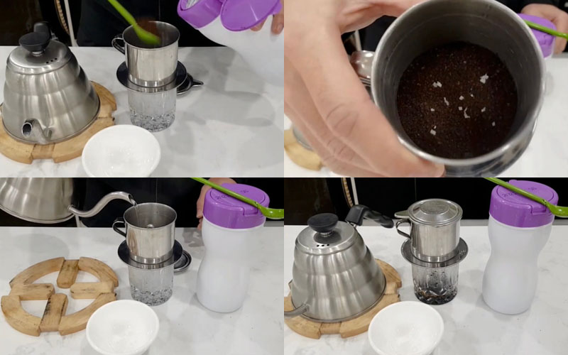 Cách pha cà phê muối chuẩn vị Huế thơm ngon sánh mịn 