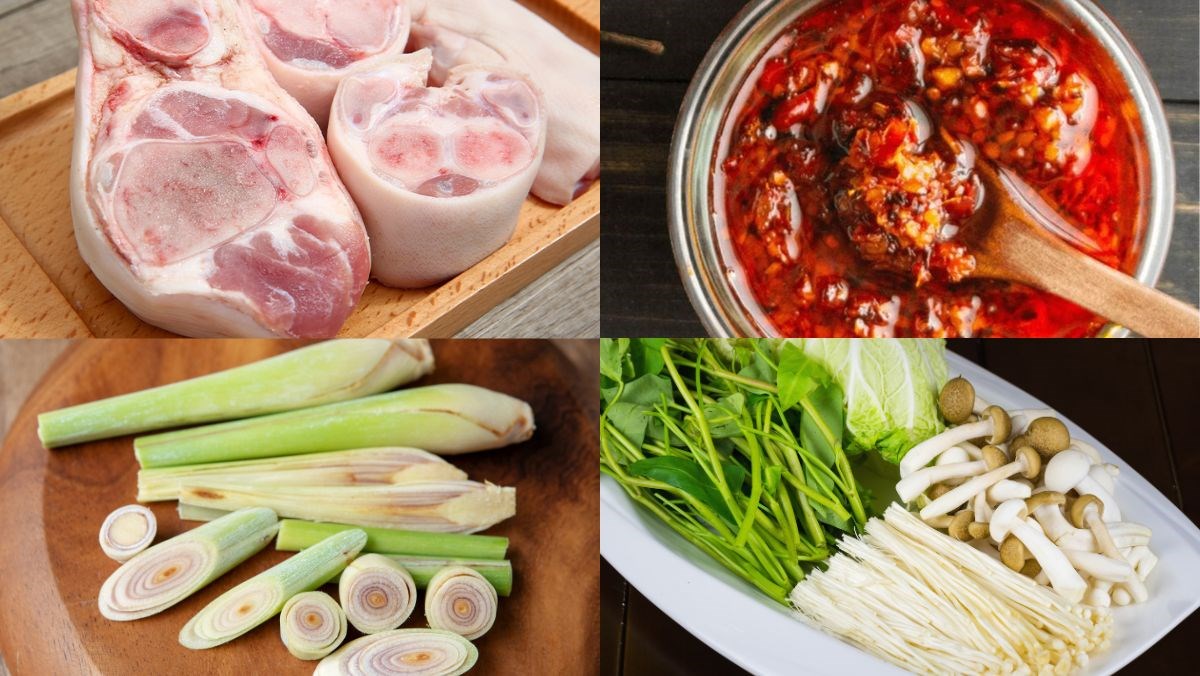 Nguyên liệu nhúng lẩu tươi ngon - Sự hấp dẫn của món lẩu Uyên Ương đậm đà hương vị 